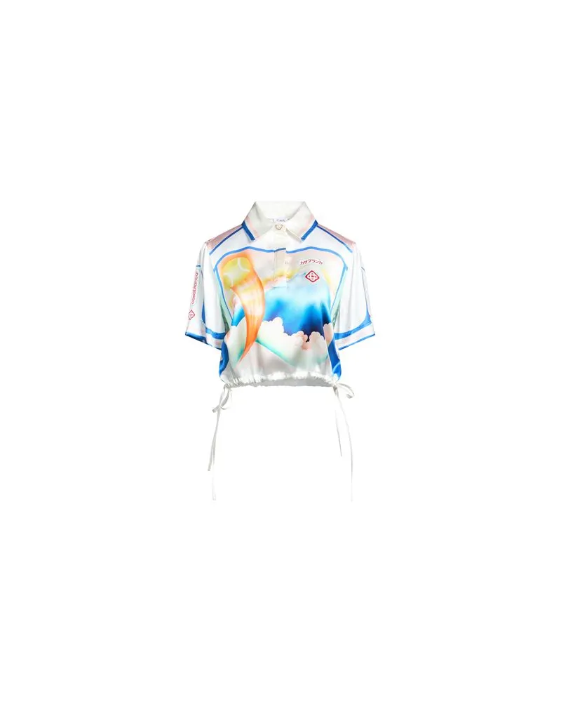 Casablanca Paris TOPS - Hemdenauf YOOX.COM Weiß