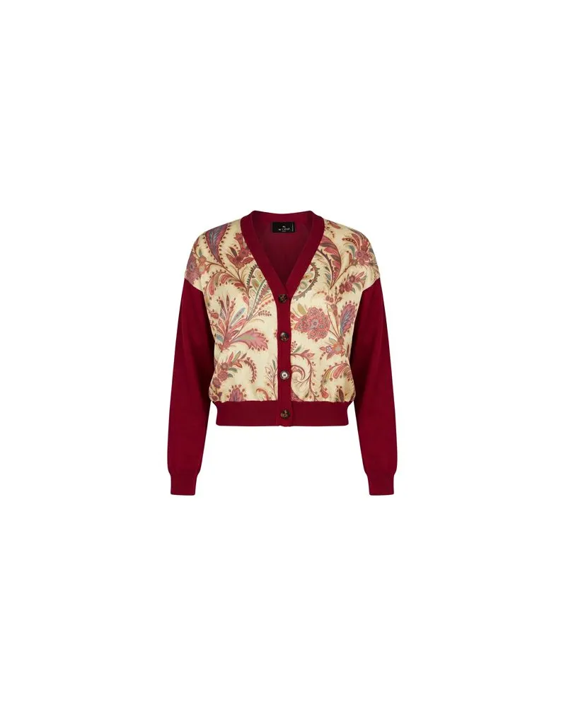 Etro STRICKWAREN - Strickjackenauf YOOX.COM Bordeaux