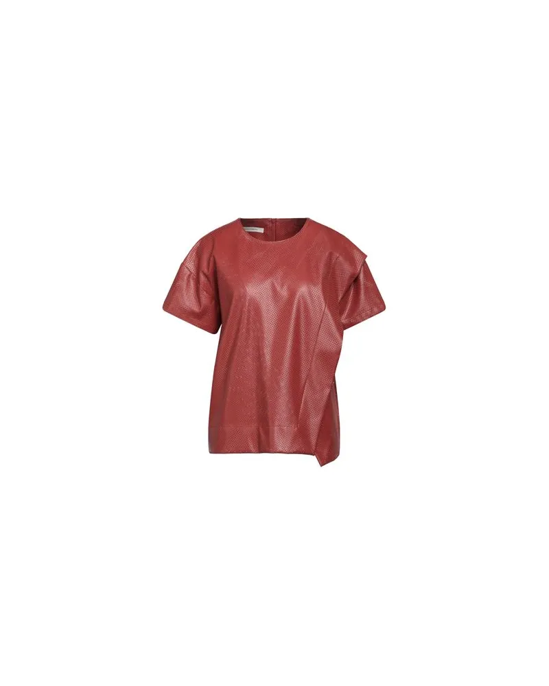 Cédric Charlier TOPS - Topsauf YOOX.COM Rostrot
