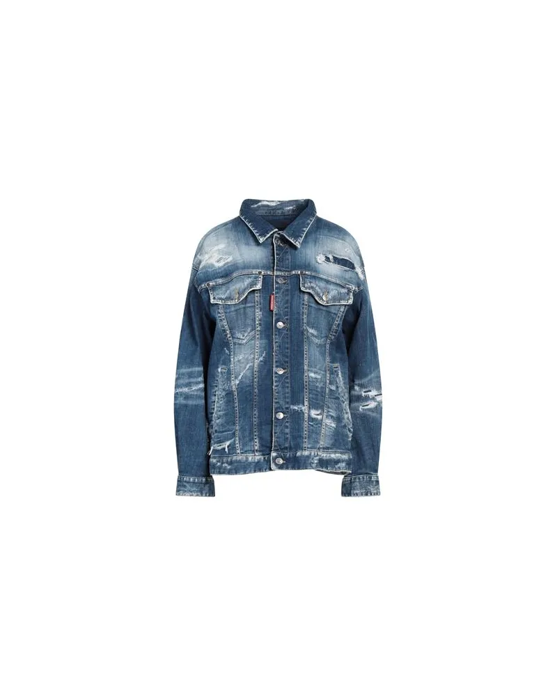 Dsquared2 JACKEN & MÄNTEL - Jeansjacken/Mäntelauf YOOX.COM Blau