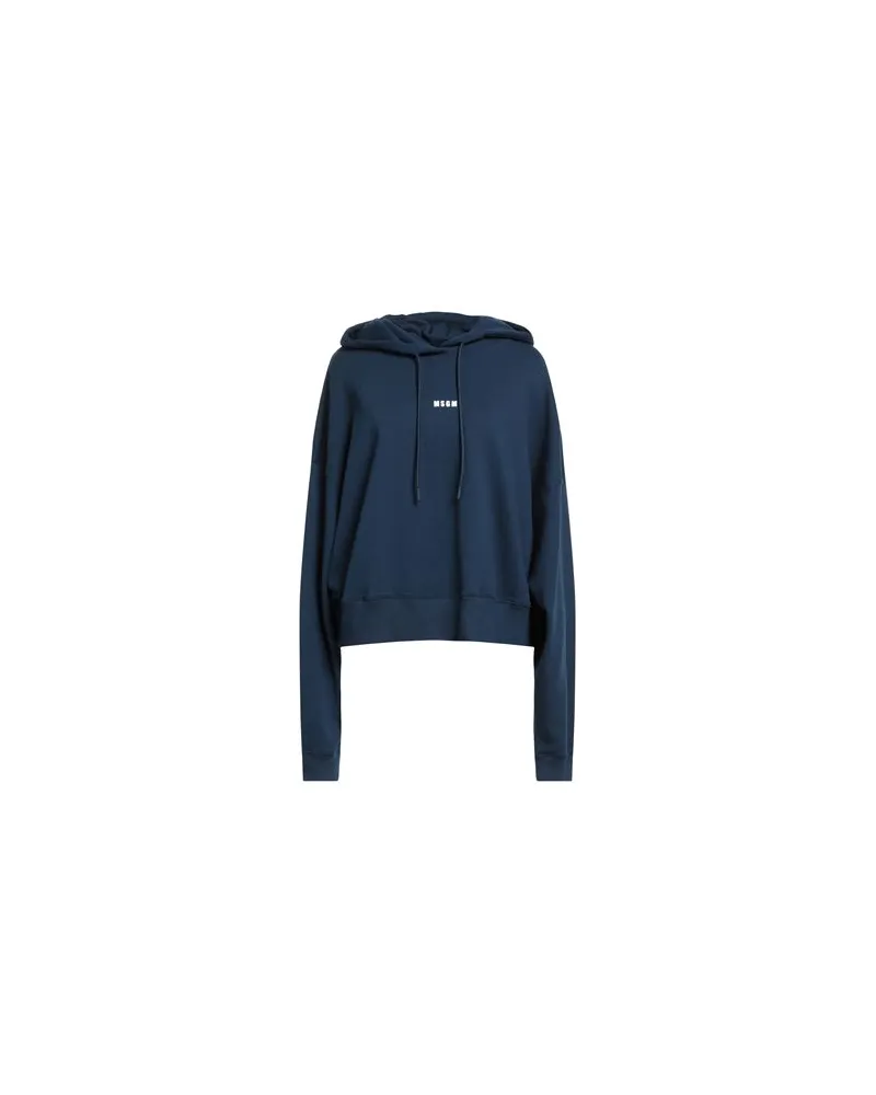 MSGM TOPS - Sweatshirtsauf YOOX.COM Marineblau
