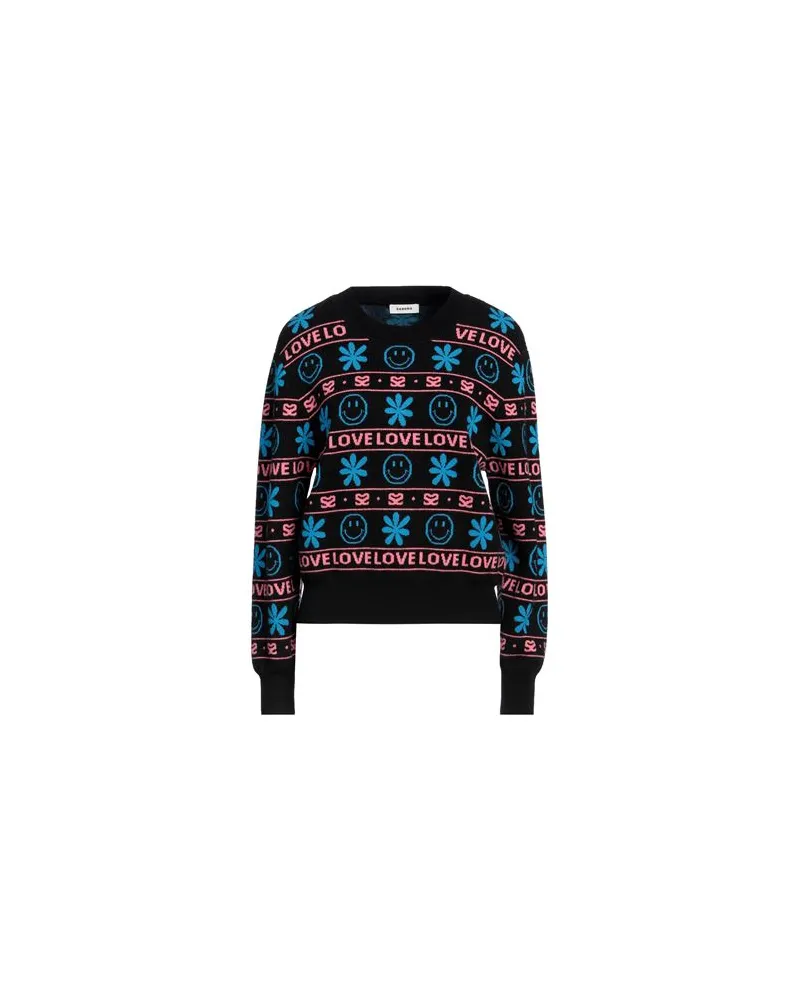 Sandro STRICKWAREN - Pulloverauf YOOX.COM Schwarz