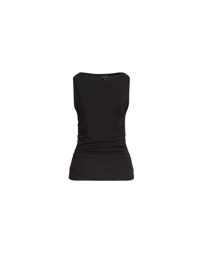 Rag & Bone TOPS - Tank Topsauf YOOX.COM Schwarz
