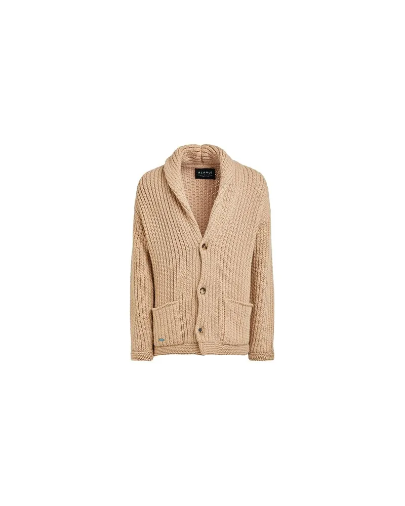 Alanui STRICKWAREN - Strickjackenauf YOOX.COM Sand