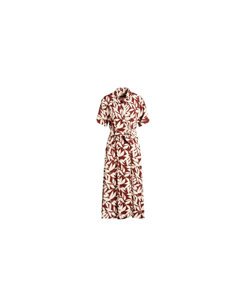 Woolrich KLEIDER - Midi-Kleiderauf YOOX.COM Ziegelrot