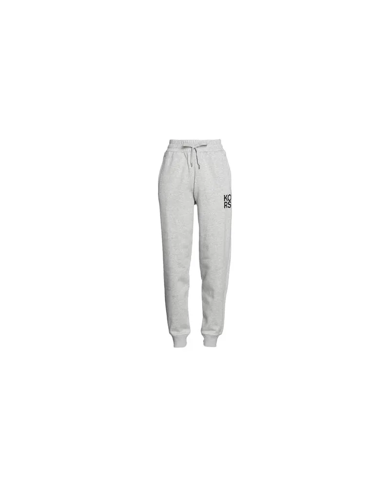 Michael Kors MKGO SLOUCHY JOGGER   - HOSEN & RÖCKE - Hosenauf YOOX.COM Hellgrau