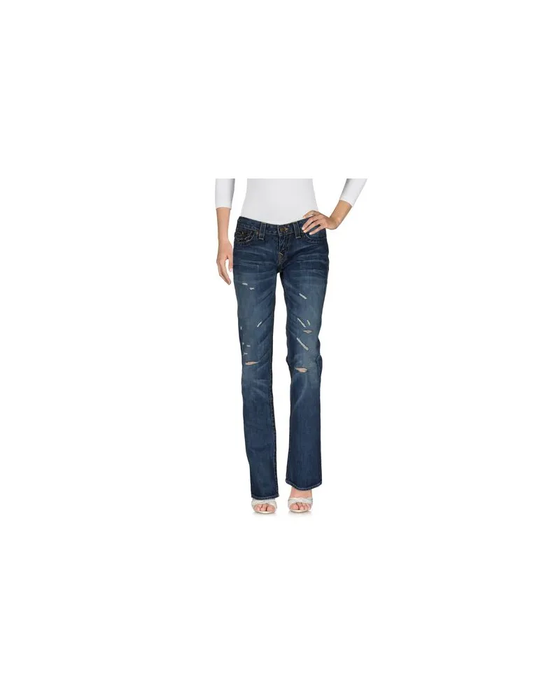 True Religion HOSEN & RÖCKE - Jeanshosenauf YOOX.COM Blau