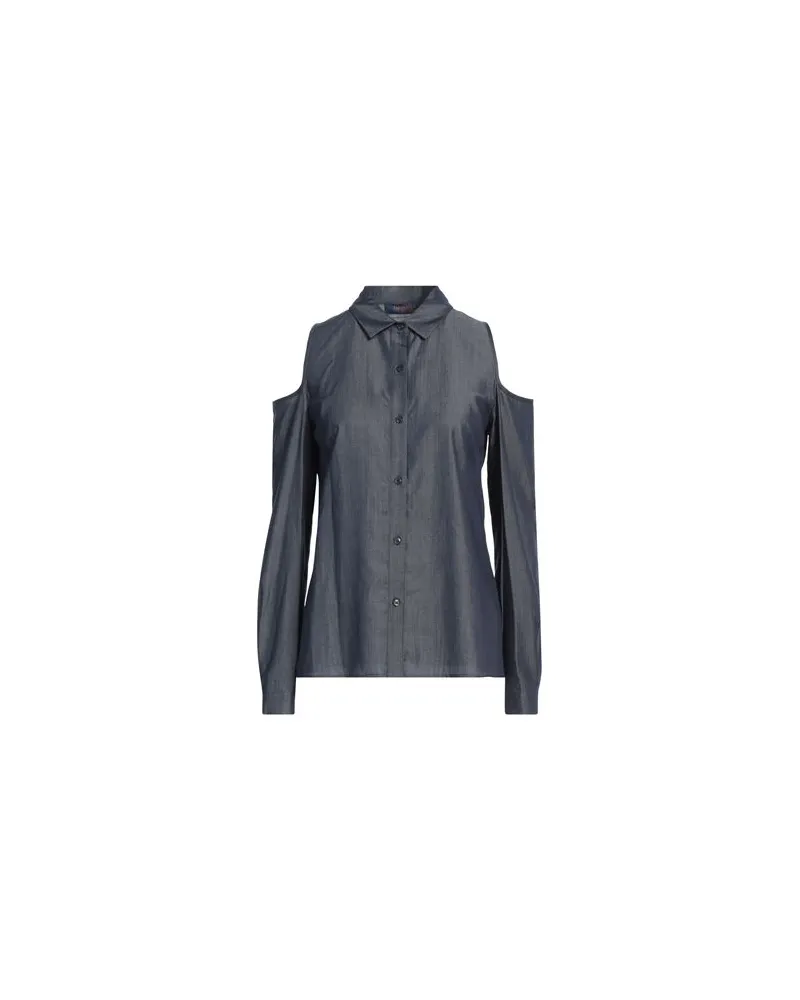 Trussardi TOPS - Hemdenauf YOOX.COM Taubenblau