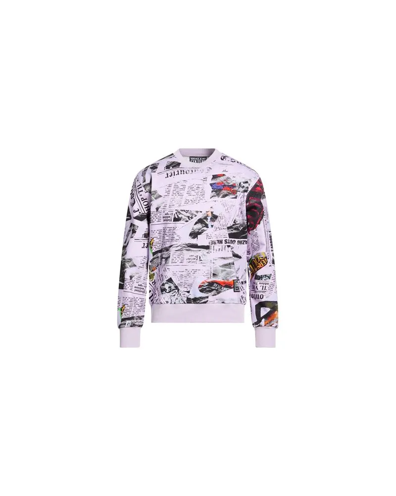 Versace Jeans TOPS - Sweatshirtsauf YOOX.COM Lila