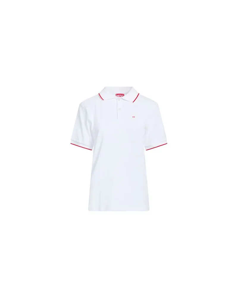 Diesel TOPS - Poloshirtsauf YOOX.COM Weiß