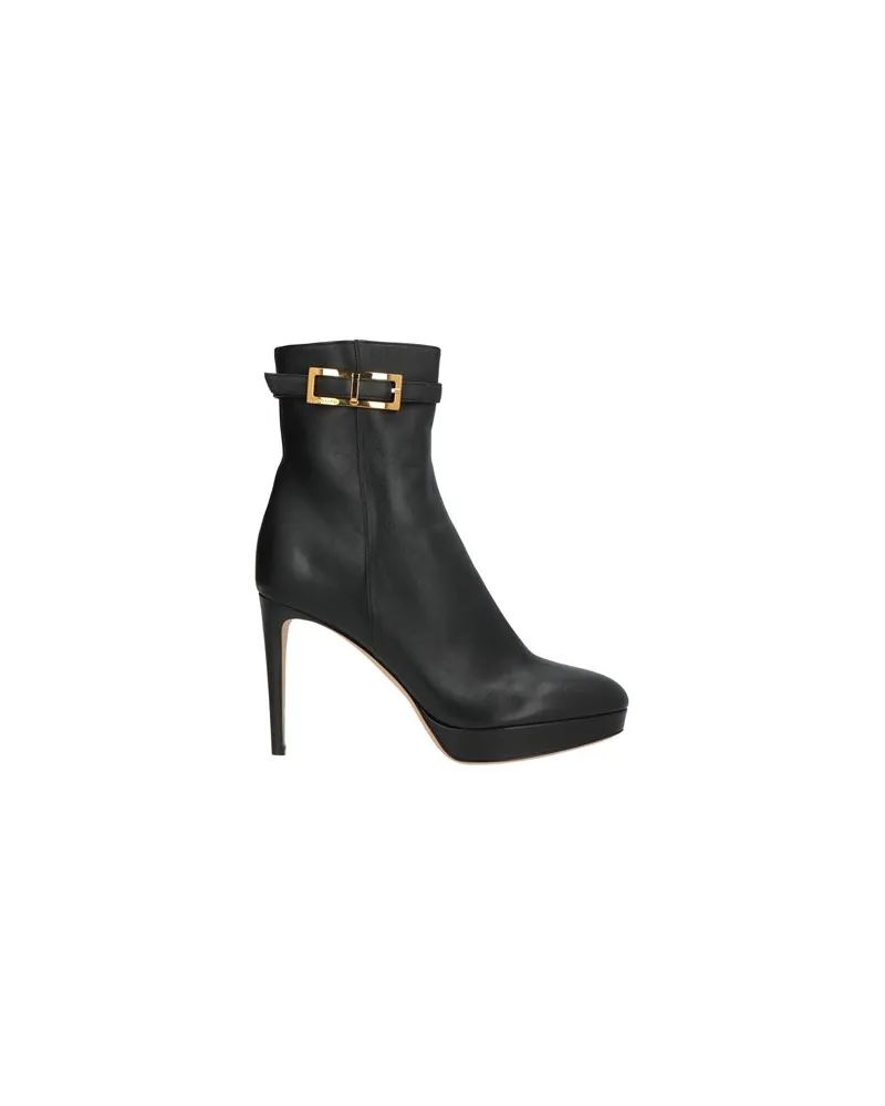 Sergio Rossi SCHUHE - Stiefelettenauf YOOX.COM Schwarz