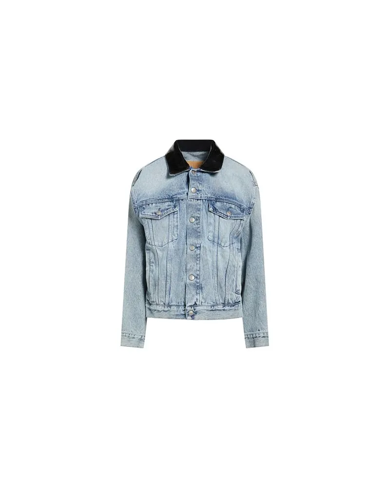 Maison Margiela JACKEN & MÄNTEL - Jeansjacken/Mäntelauf YOOX.COM Blau