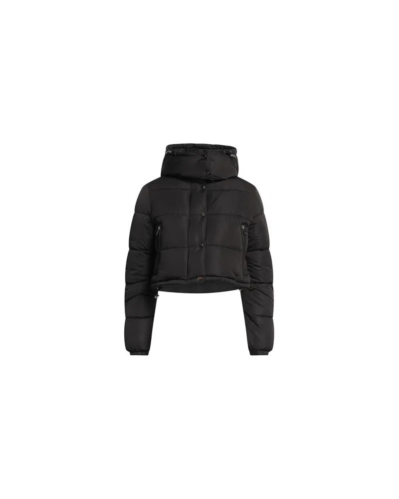 Puntododici JACKEN & MÄNTEL - Pufferjacken & Daunenjackenauf YOOX.COM Schwarz