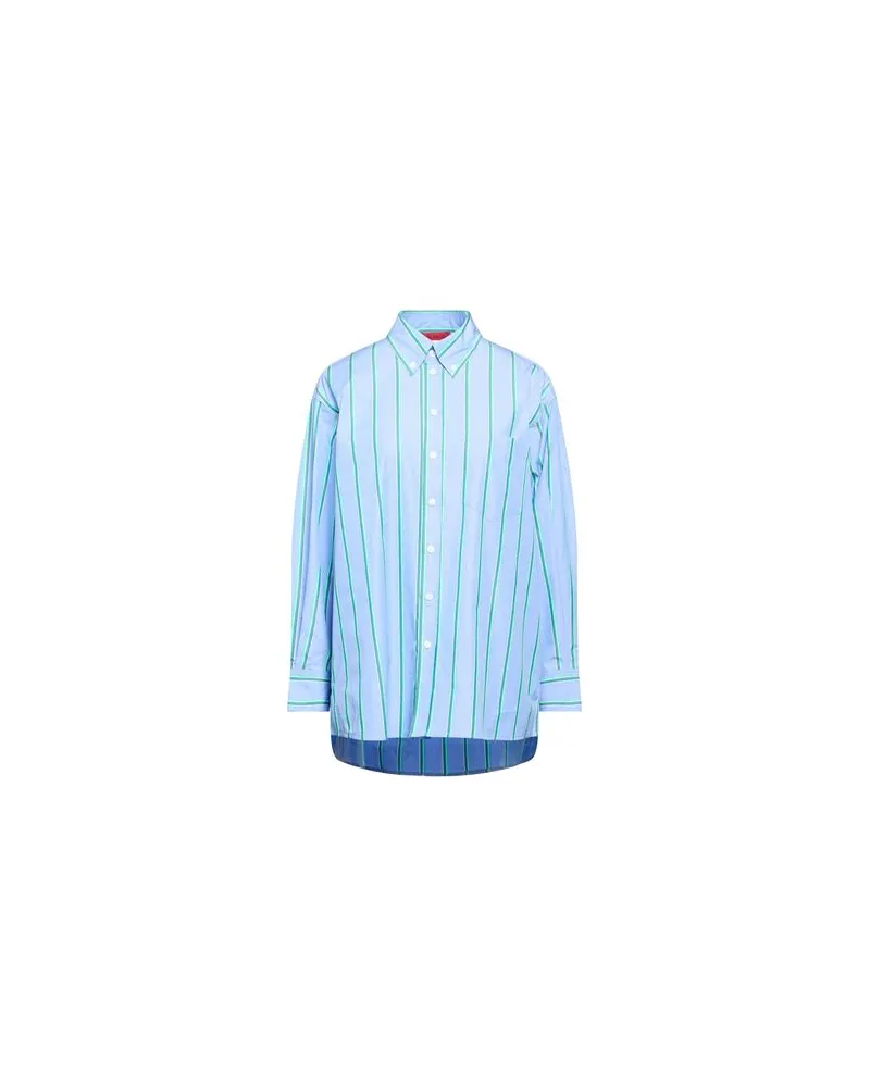 MAX&Co. TOPS - Hemdenauf YOOX.COM Hellblau