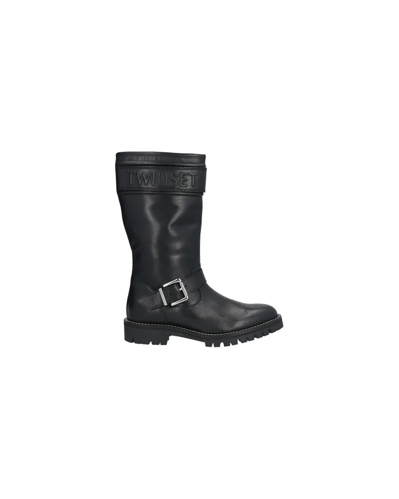 Twin-Set SCHUHE - Stiefelauf YOOX.COM Schwarz