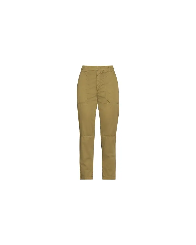 Dondup HOSEN & RÖCKE - Hosenauf YOOX.COM Militärgrün