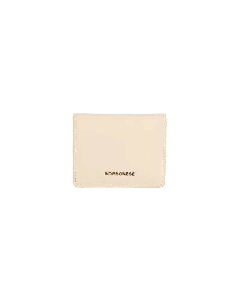 Borbonese Kleinlederwaren - Brieftaschenauf YOOX.COM Beige