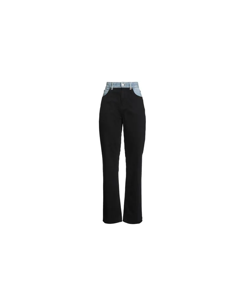Victoria Beckham HOSEN & RÖCKE - Jeanshosenauf YOOX.COM Schwarz