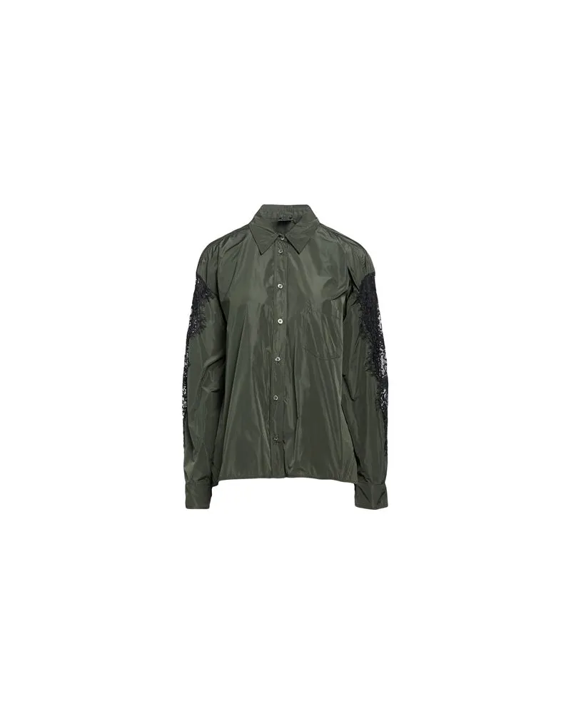 Pinko TOPS - Hemdenauf YOOX.COM Dunkelgrün