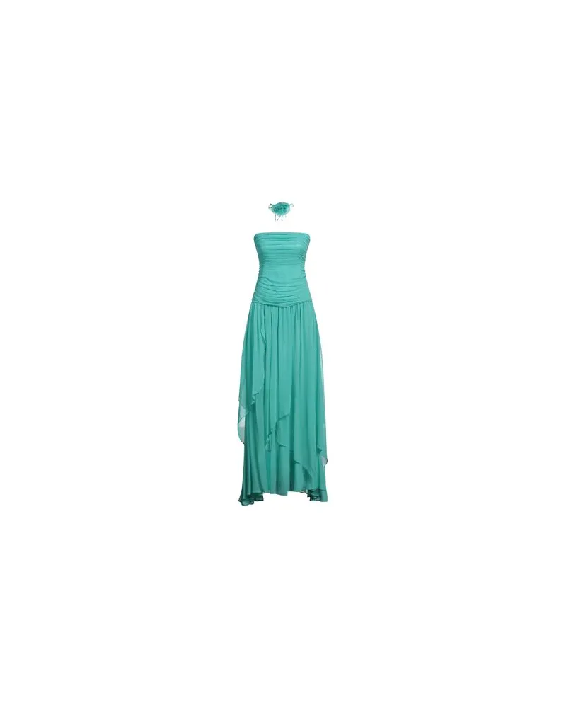 Retrofête KLEIDER - Maxi-Kleiderauf YOOX.COM Tūrkis