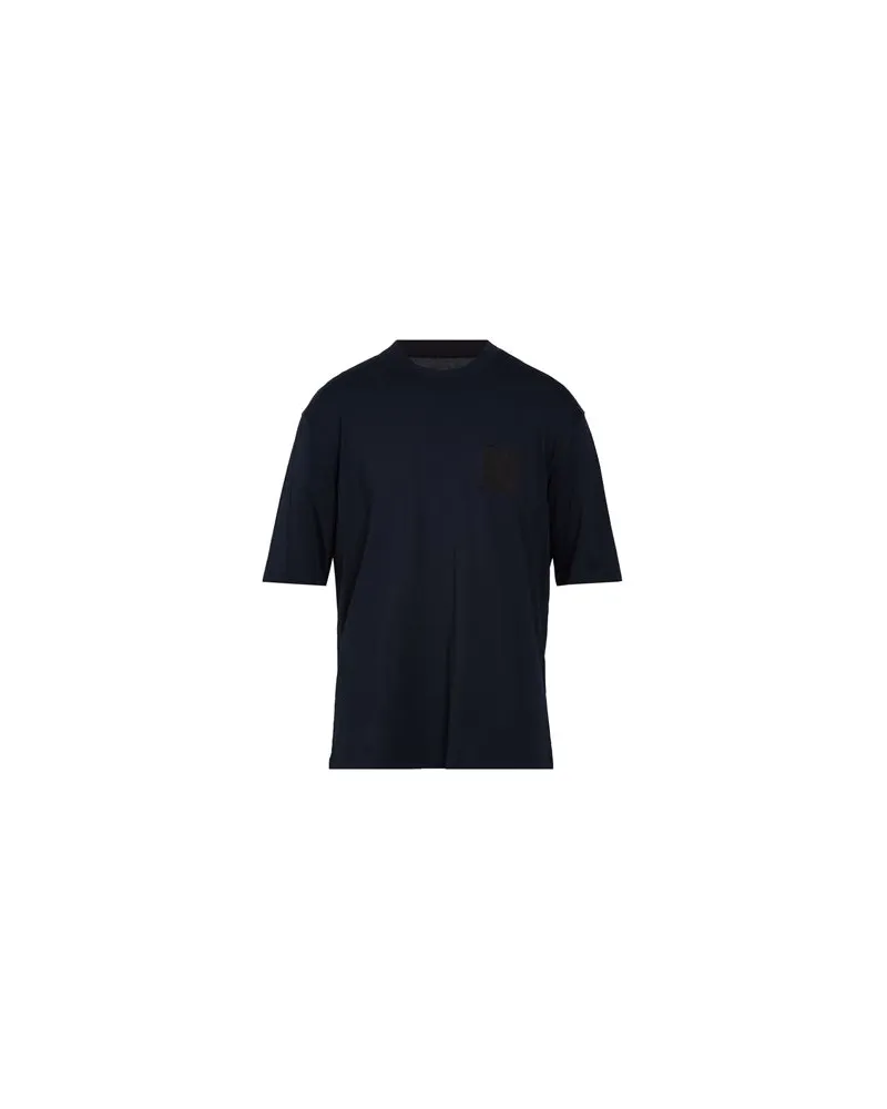 Armani Exchange TOPS - T-shirtsauf YOOX.COM Marineblau