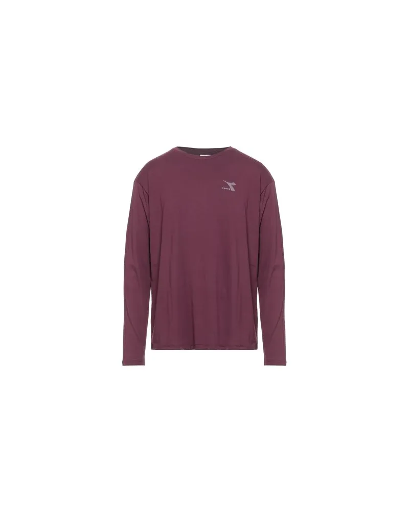 Diadora TOPS - T-shirtsauf YOOX.COM Bordeaux