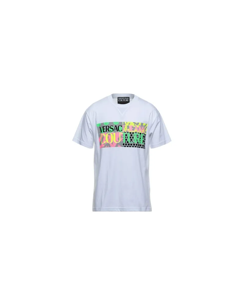 Versace Jeans TOPS - T-shirtsauf YOOX.COM Weiß