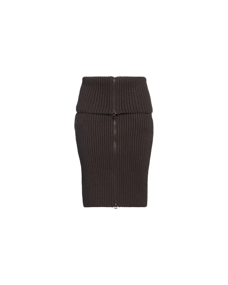 TOD'S HOSEN & RÖCKE - Midi-Röckeauf YOOX.COM Dunkelbraun