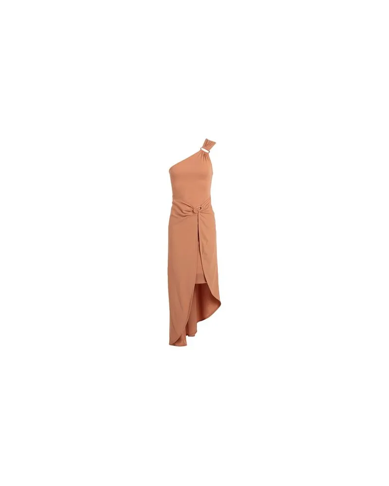 DKNY KLEIDER - Midi-Kleiderauf YOOX.COM Kamel