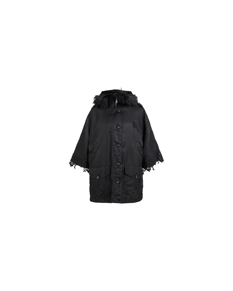 Ermanno Scervino JACKEN & MÄNTEL - Mäntelauf YOOX.COM Schwarz