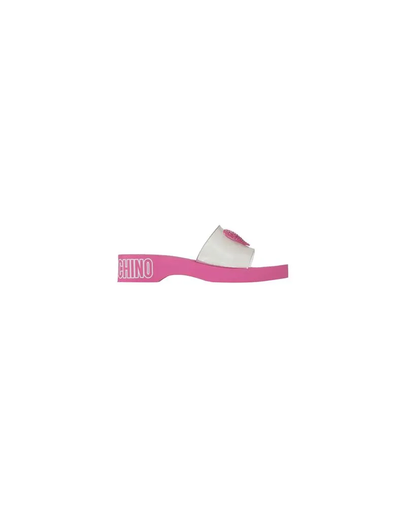 Moschino SCHUHE - Sandalenauf YOOX.COM Transparent
