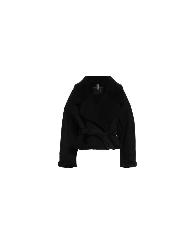 DFOUR JACKEN & MÄNTEL - Shearling- & Kunstfellauf YOOX.COM Schwarz