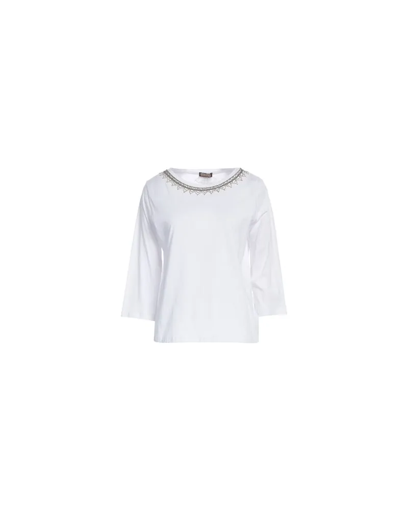 Maliparmi TOPS - T-shirtsauf YOOX.COM Weiß