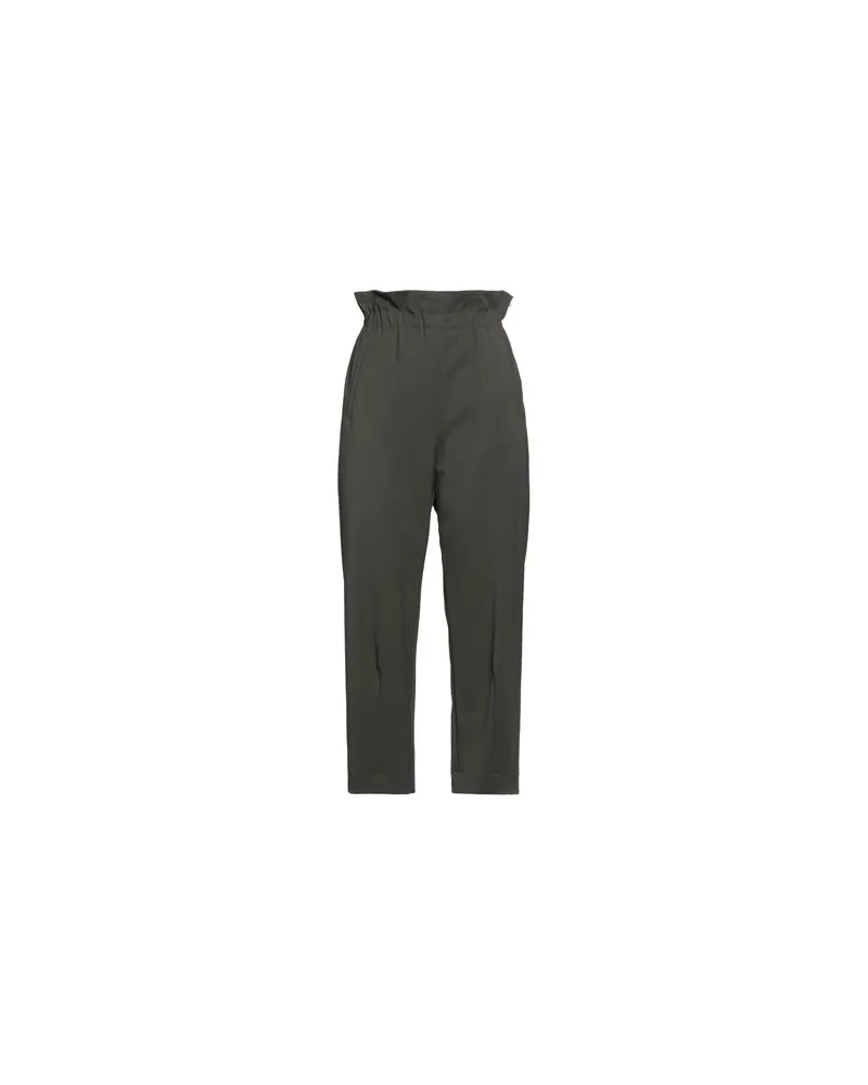HACHE HOSEN & RÖCKE - Hosenauf YOOX.COM Dunkelgrün