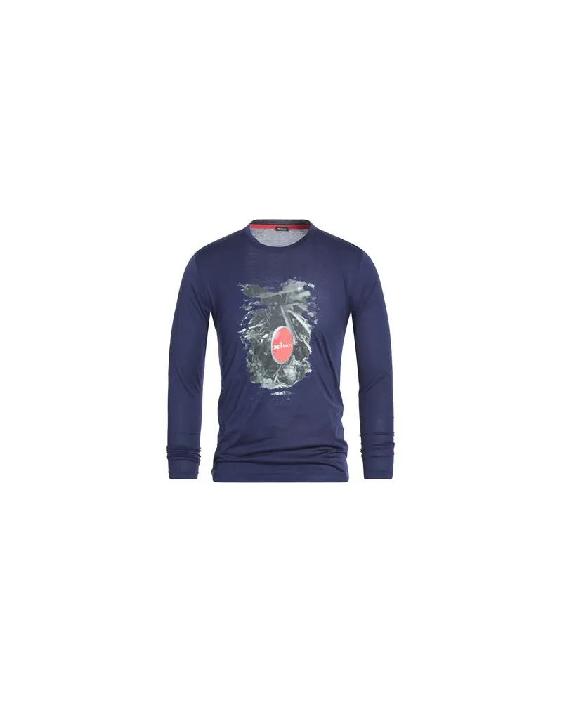 Kiton TOPS - T-shirtsauf YOOX.COM Marineblau