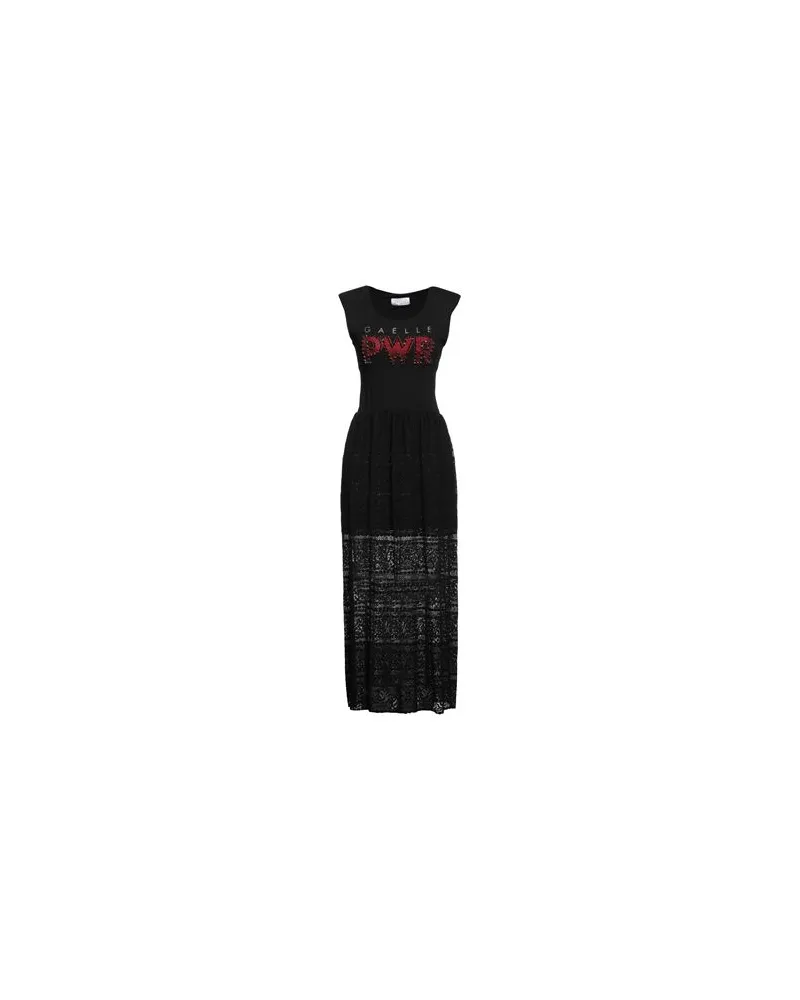Gaëlle Bonheur KLEIDER - Maxi-Kleiderauf YOOX.COM Schwarz
