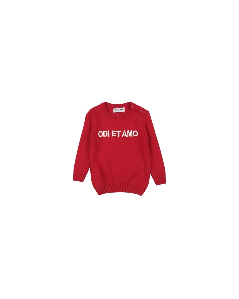 Odi et Amo STRICKWAREN - Pulloverauf YOOX.COM Rot