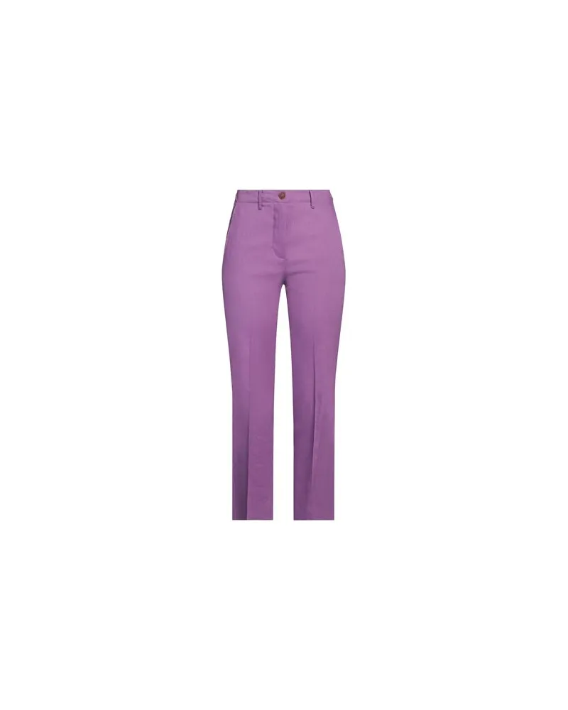 ALYSI CRÈME - HOSEN & RÖCKE - Hosenauf YOOX.COM Violett