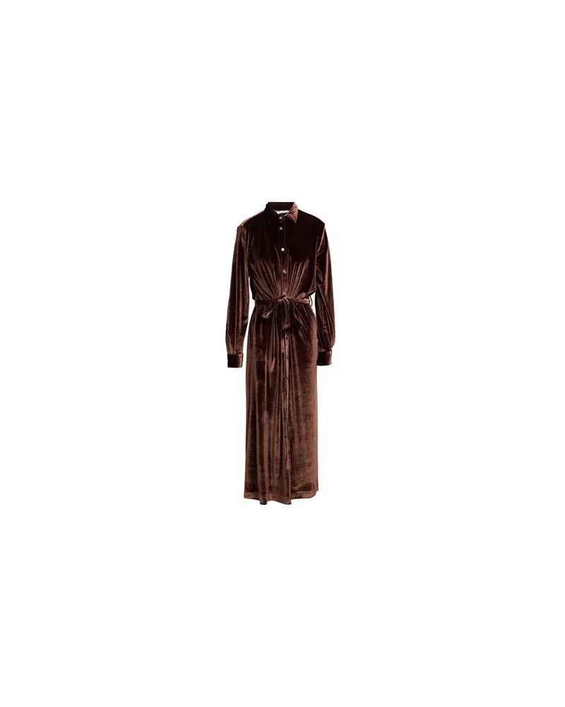 Caliban KLEIDER - Maxi-Kleiderauf YOOX.COM Schokobraun