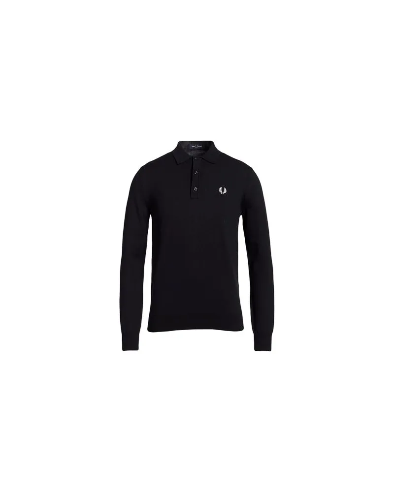 Fred Perry STRICKWAREN - Pulloverauf YOOX.COM Schwarz