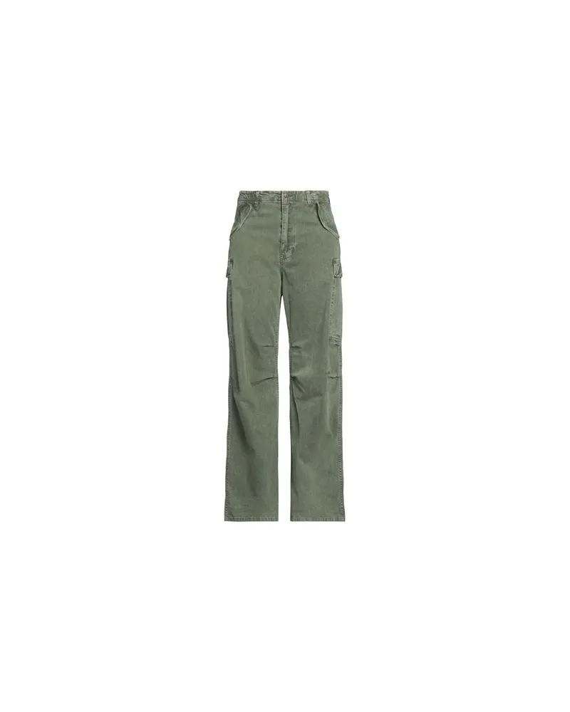 R13 HOSEN & RÖCKE - Hosenauf YOOX.COM Militärgrün