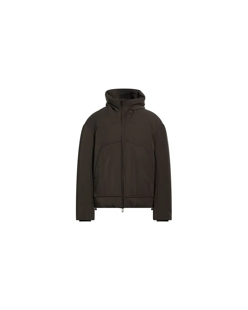 Emporio Armani JACKEN & MÄNTEL - Pufferjacken & Daunenjackenauf YOOX.COM Dunkelgrün