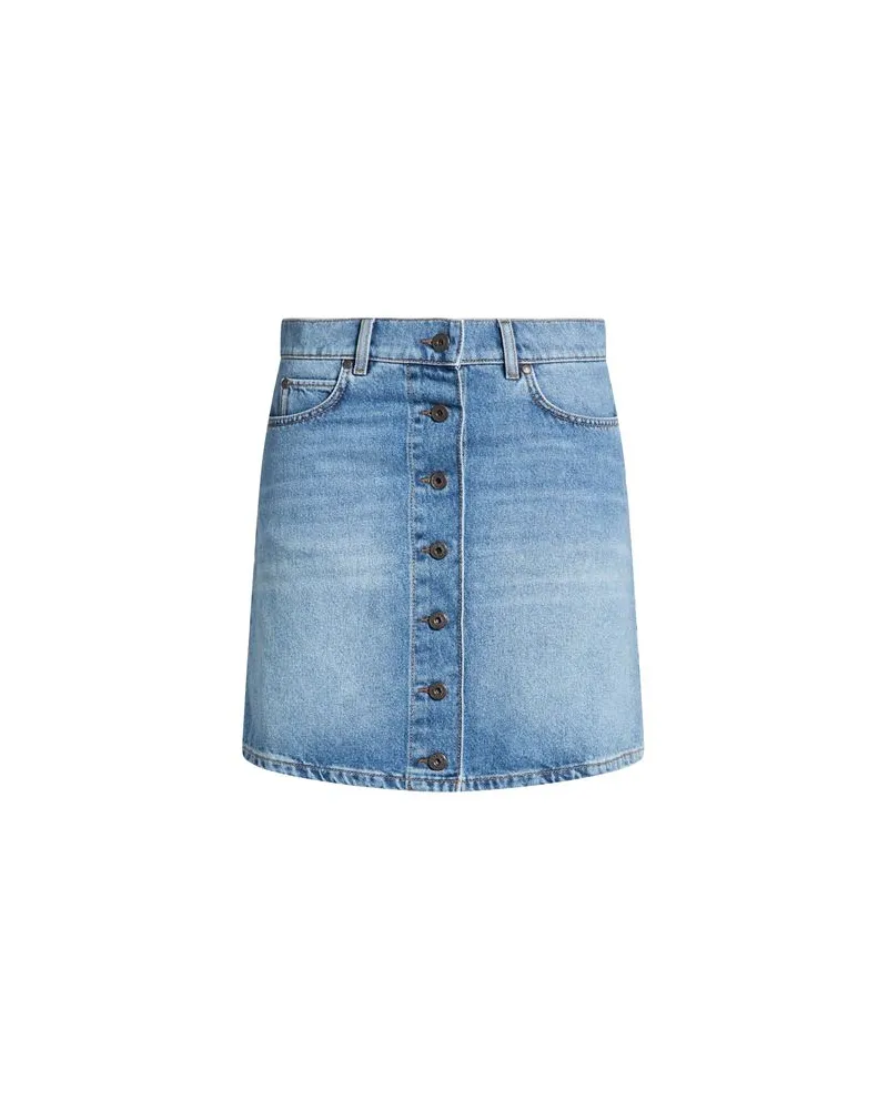 Max Mara HOSEN & RÖCKE - Jeansröckeauf YOOX.COM Blau