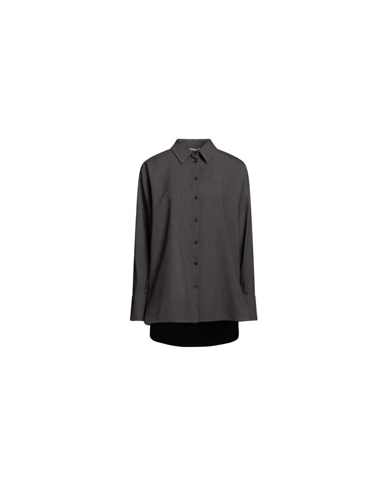Twin-Set TOPS - Hemdenauf YOOX.COM Braungrau