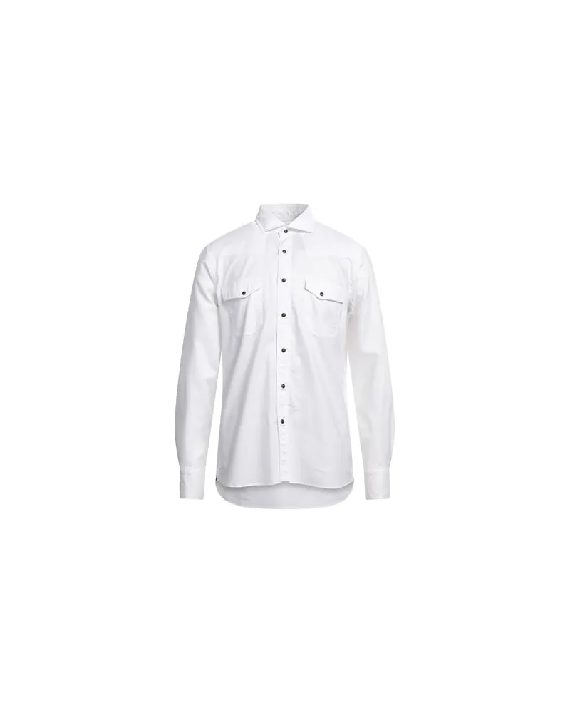 Tagliatore TOPS - Hemdenauf YOOX.COM Weiß