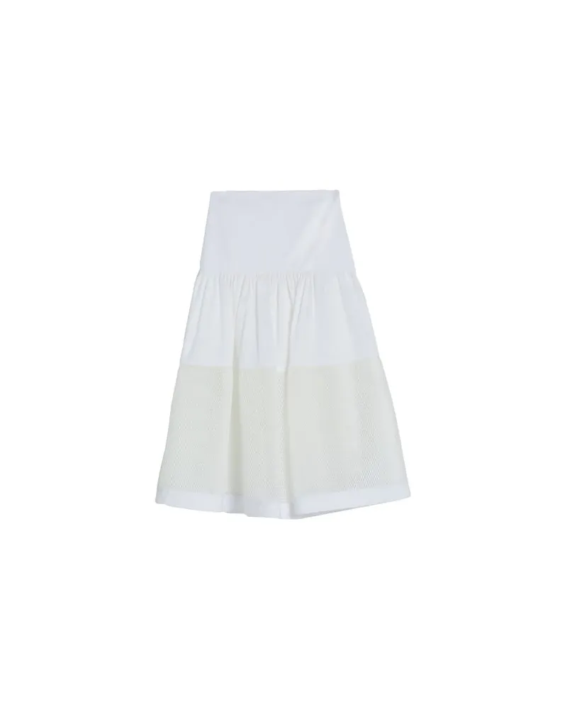 Jijil HOSEN & RÖCKE - Midi-Röckeauf YOOX.COM Weiß