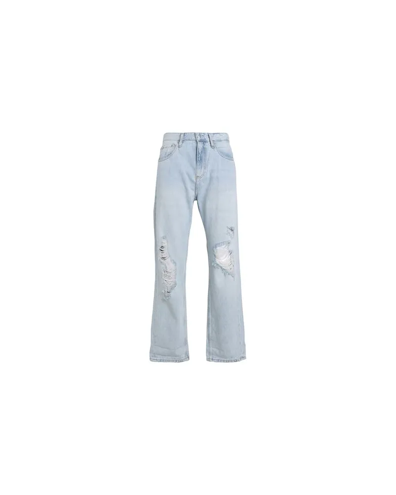 Calvin Klein HOSEN & RÖCKE - Jeanshosenauf YOOX.COM Blau