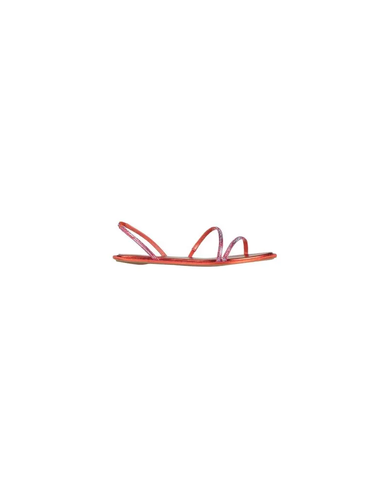 René Caovilla SCHUHE - Sandalenauf YOOX.COM Orange
