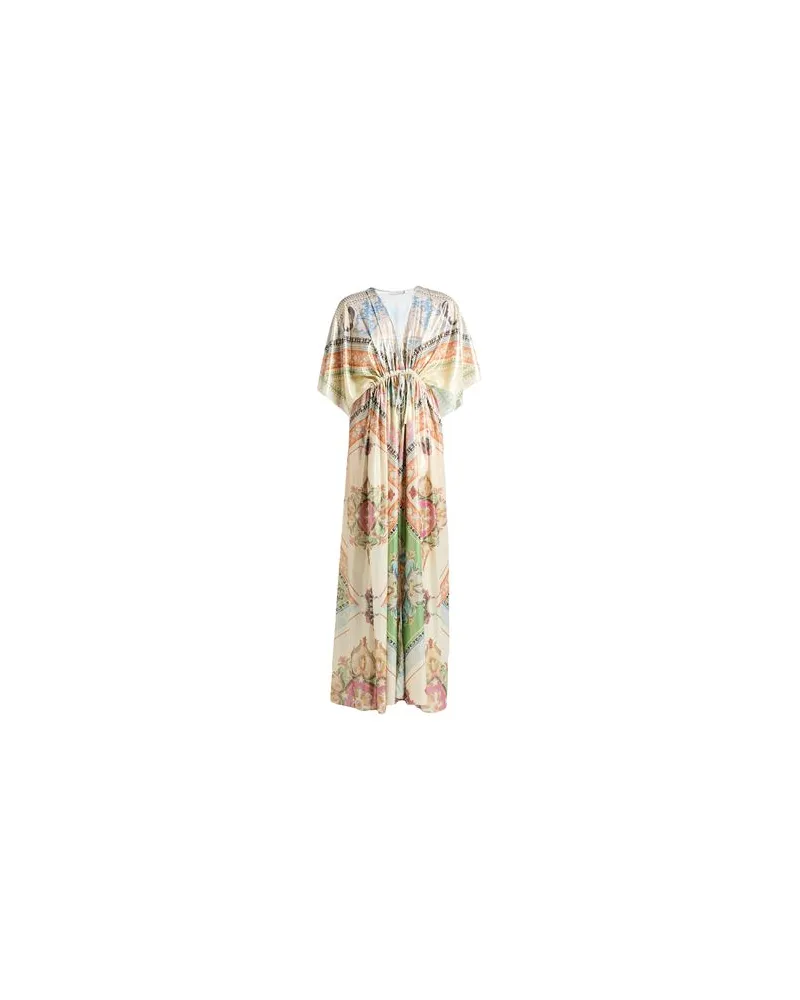 Mary Katrantzou KLEIDER - Maxi-Kleiderauf YOOX.COM Pastellgelb