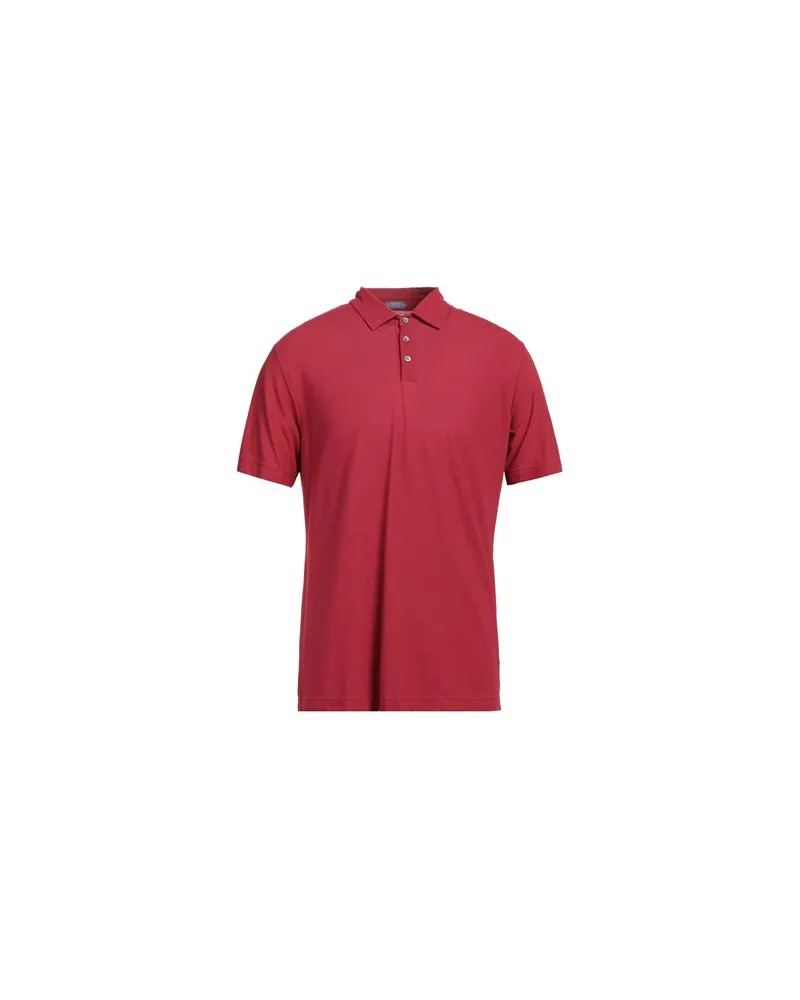 Zanone TOPS - Poloshirtsauf YOOX.COM Ziegelrot